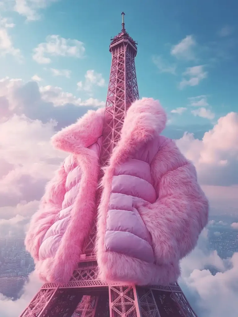 Surreal Eiffel Tower Jacket