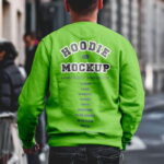 Sweatshirt in City Mockup