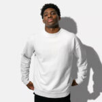 Sweatshirt on Men Mockup