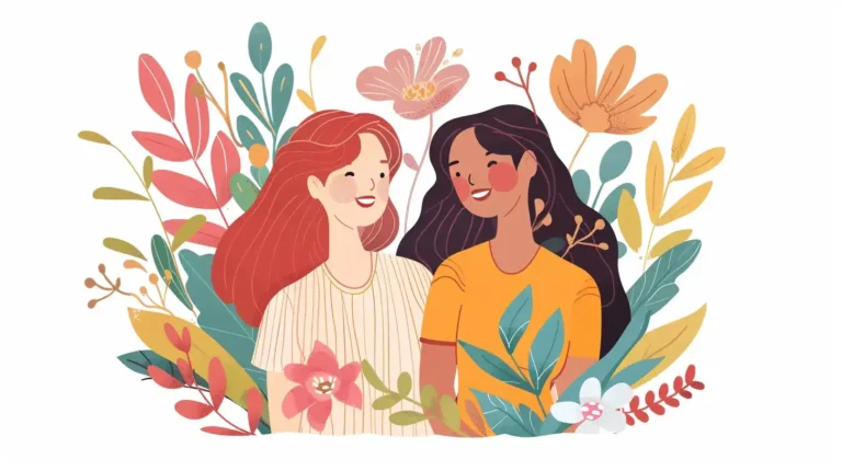 Symbolic Friendship Illustration ai prompt preview