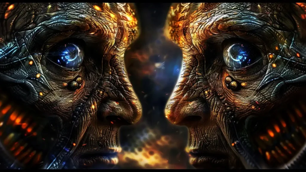 Symmetrical Self-Healing Alien
