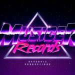 Synthwave 80s Text and Logo Effect