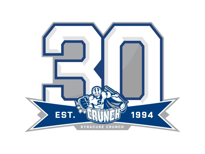 Syracuse Crunch 30th American Hockey League Season Logo