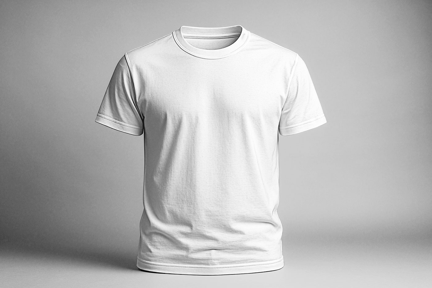 Free T-Shirt Ghost Manekin Mockup PSD Template