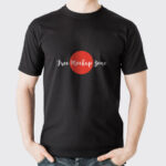 T-shirt Mockup Featuring a Man Wearing it Standing in Front View