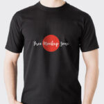 T-shirt Mockup Featuring a Man Wearing it Standing in Front View