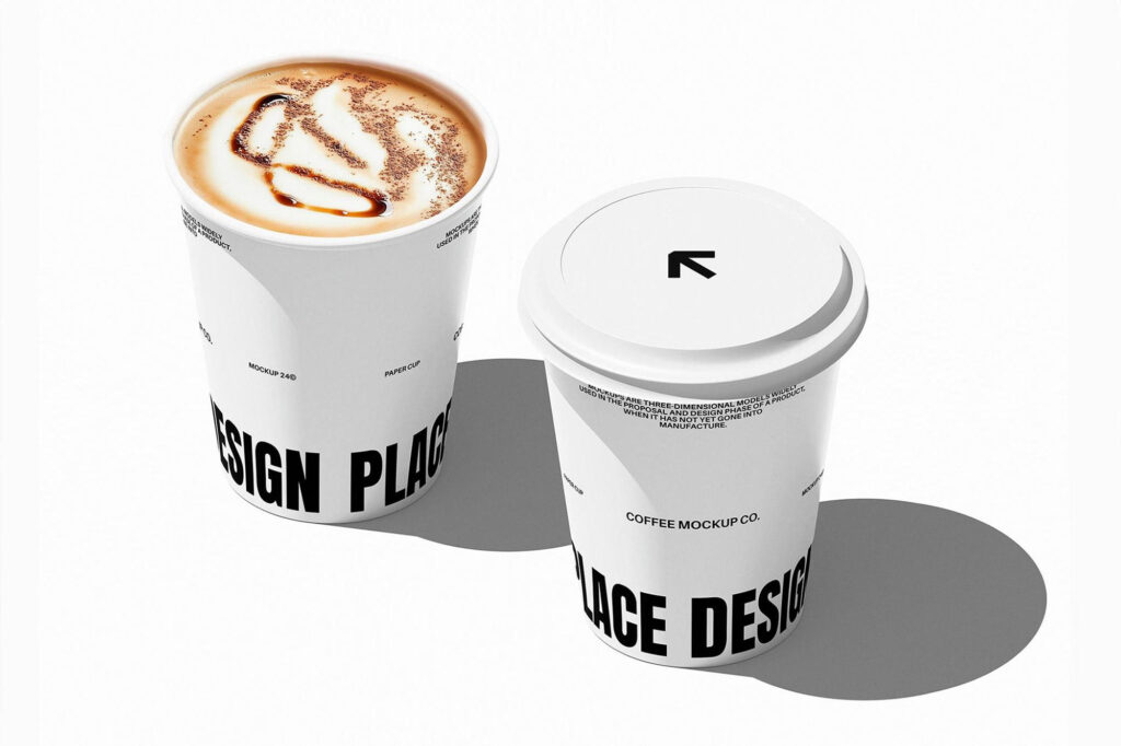 Take Away Coffee Cup Mockup