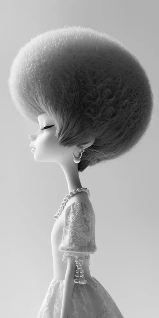 Tall Hair Chaos Portrait