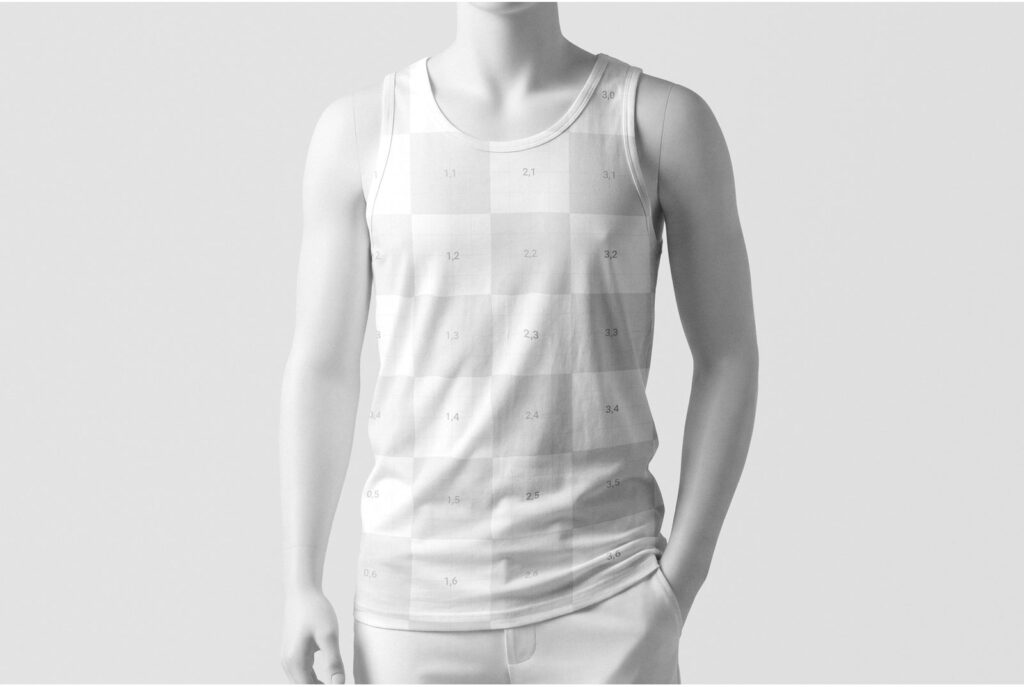 Tank Top Mockup on Mannequin