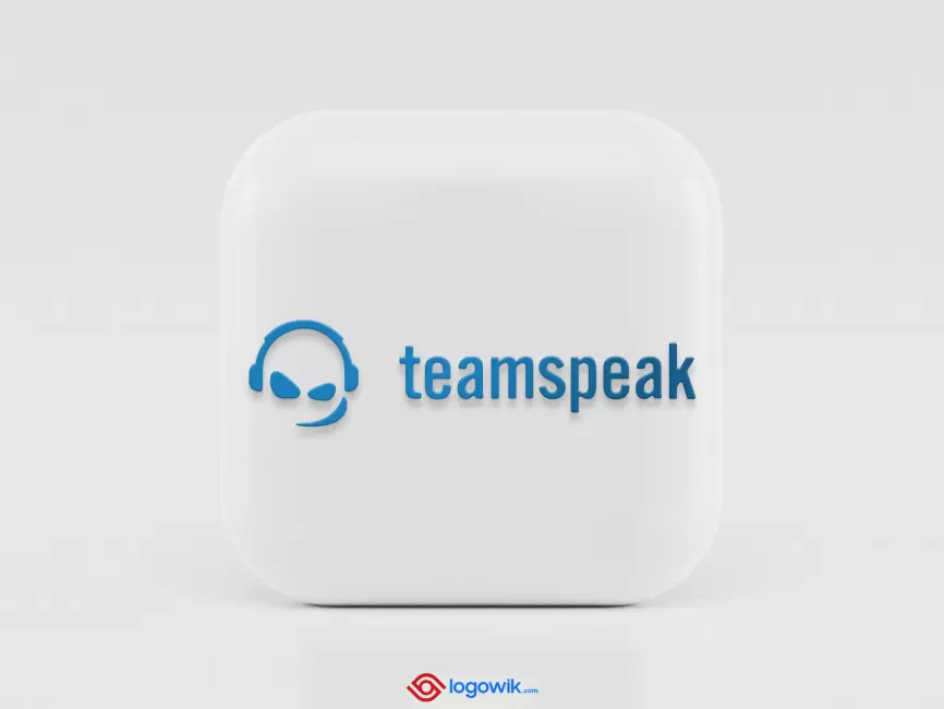 Teamspeak Horizontal Logo