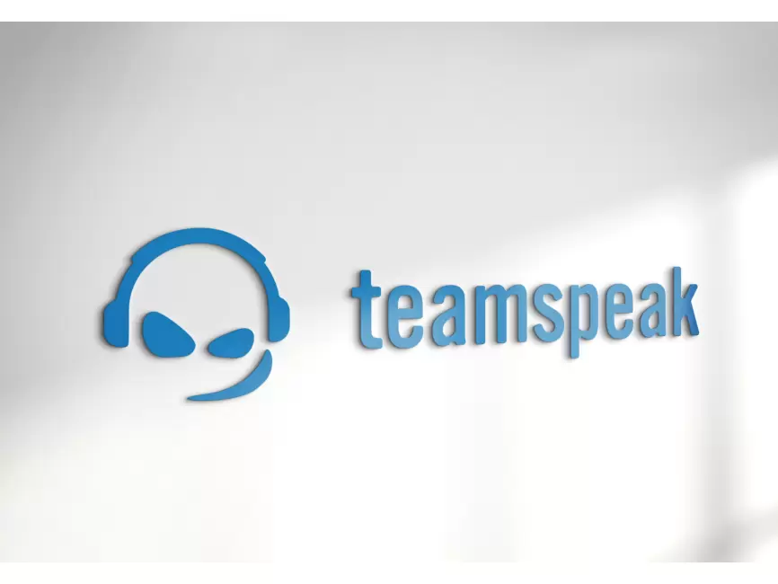 Teamspeak Horizontal Logo