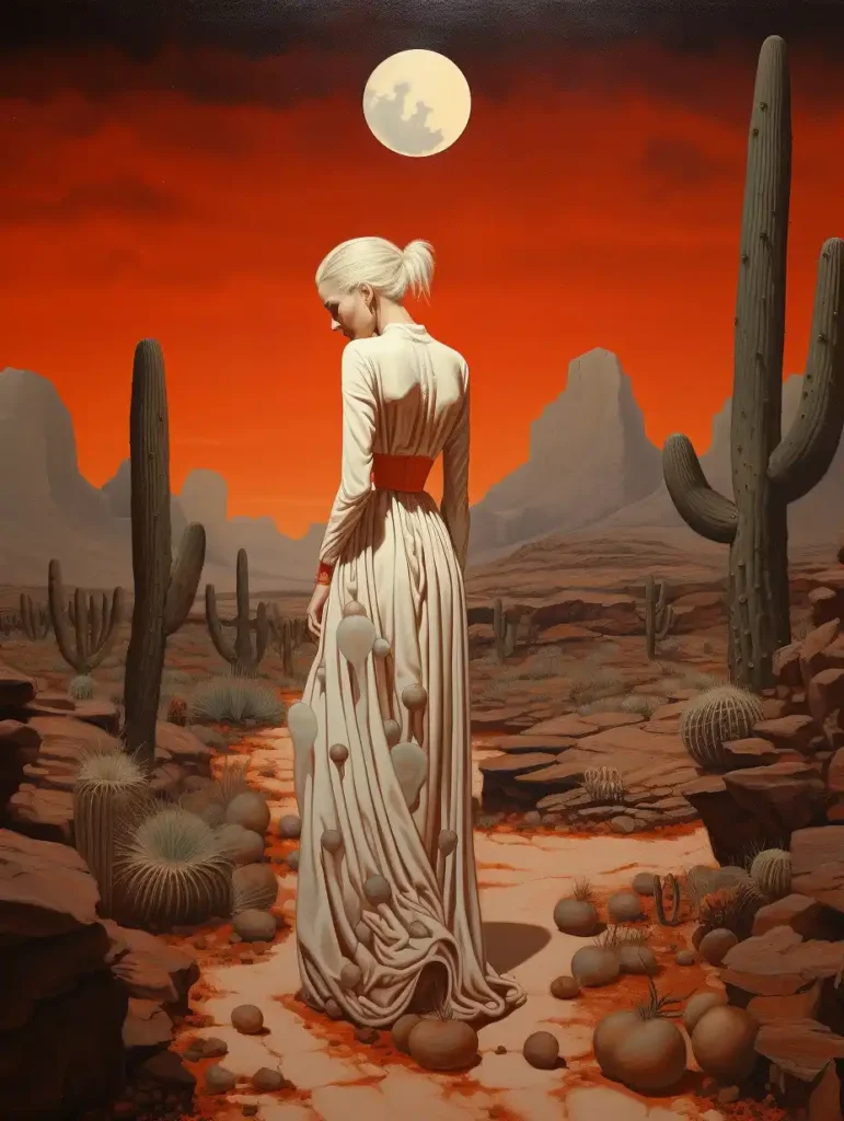 Terracotta Desert Pin-Up