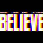 Text and Logo Anaglyph Distortion Mockup