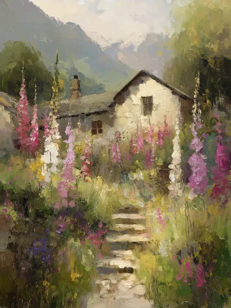 Textured Path to Garden