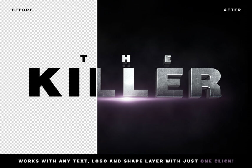 The Mummy Cinematic 3D Text Effect FREE PSD