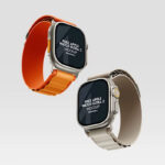 Three Apple Watch Ultra Mockups