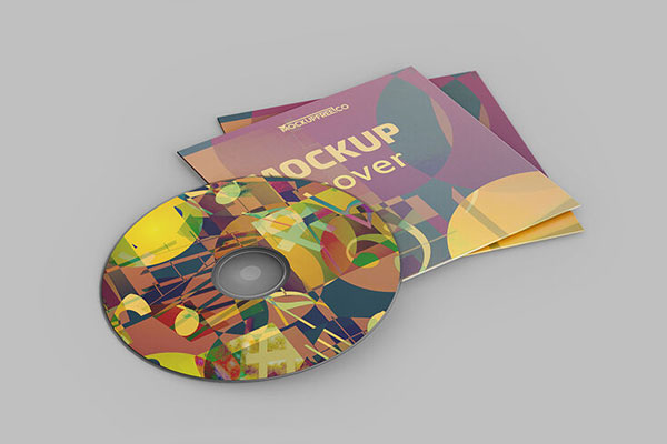 Three CD and Cover Mockups