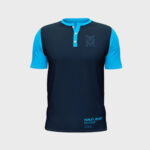 Three Henley Jersey T-Shirt Mockups