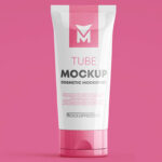 Three Tube with Flip-Top Cap Mockups