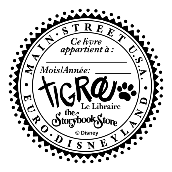 Tigger Stamp – The Storybook Store (DisneyParis)