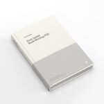 Top Side View of Dust Jacket Book Mockup