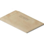 Top Side View of Lying Open Envelope Mockup