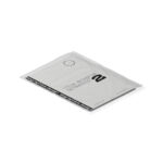 Top Side View of Paper Mockup in Transparent File