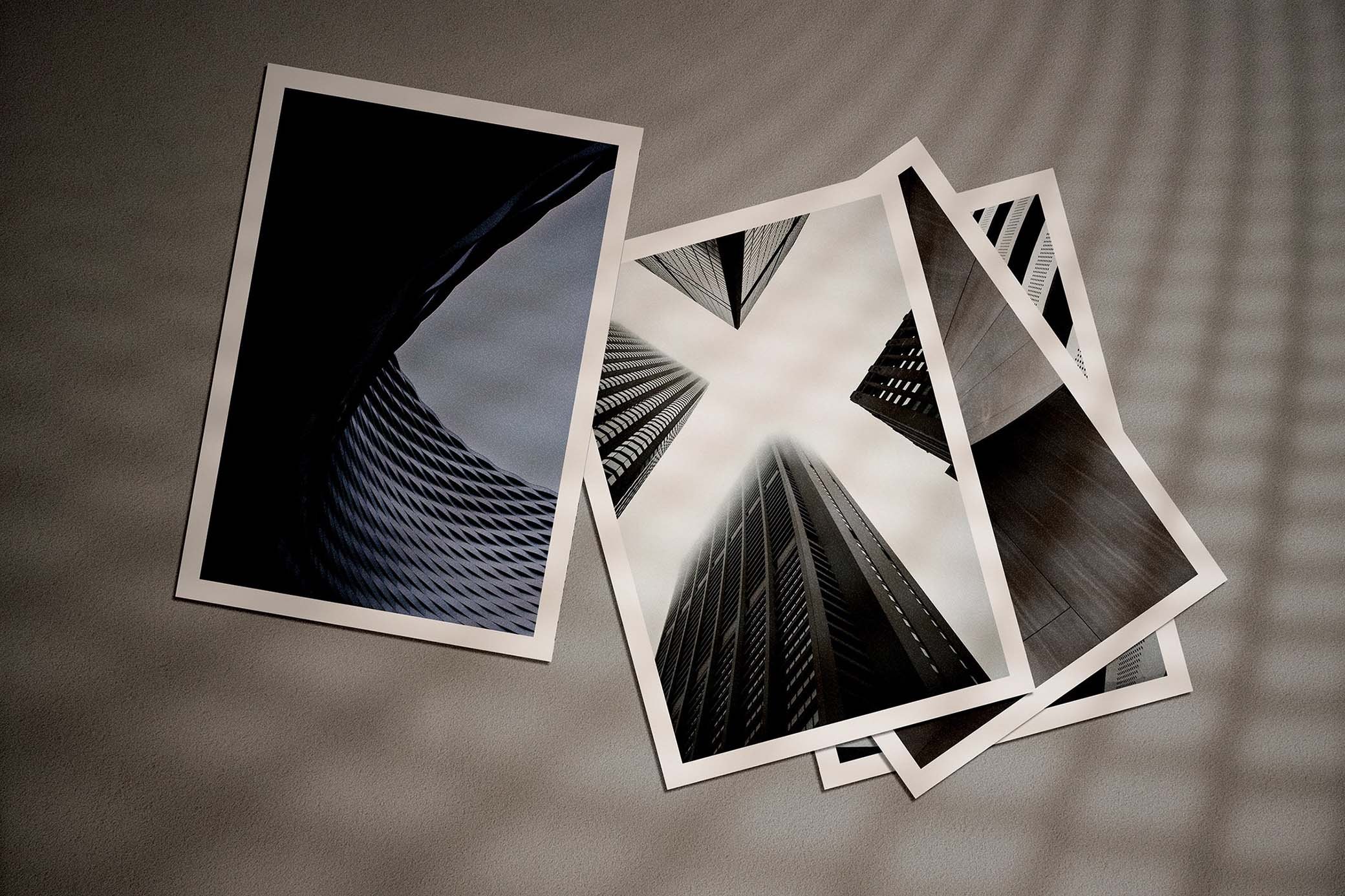 Top Sight of A4 Paper Mockup FREE PSD