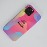 Top Sight of iPhone Case Mockup