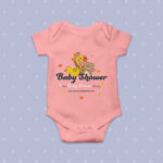 Top View Baby Suit Laying Down Mockup