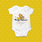 Top View Baby Suit Laying Down Mockup