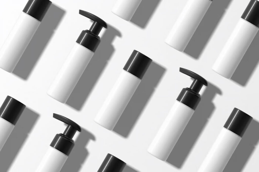 Top View Bottle Mockups