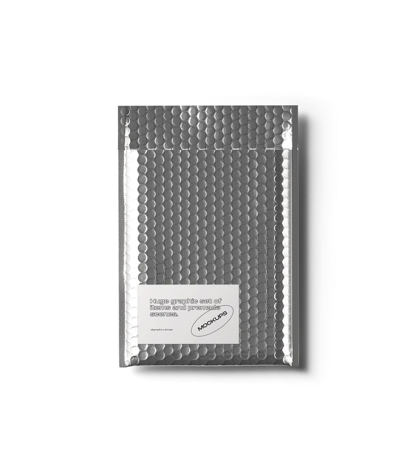 Top View Bubble Wrap Package Mockup FREE PSD