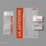 Top View Corporate Identity Stationery Mockup