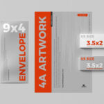Top View Corporate Identity Stationery Mockup