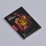 Top View Isolated Hardcover A4 Book Mockup