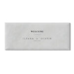 Top View of a Closed Envelope Mockup