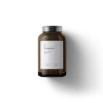 Top View of a Cosmetics Glass Bottle Mockup