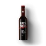 Top View of a Glass Beer Bottle Mockup
