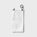 Top View of a Glasses Sack Mockup