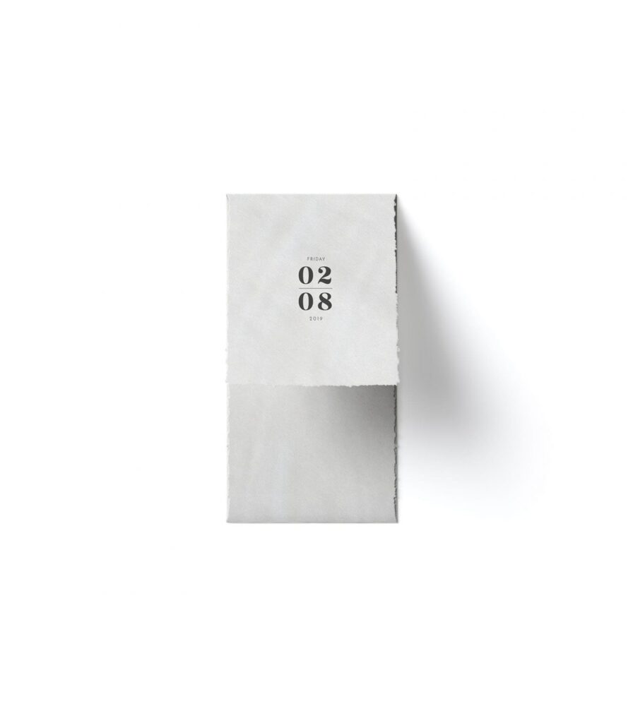 Top View of a Half Open Envelope Mockup