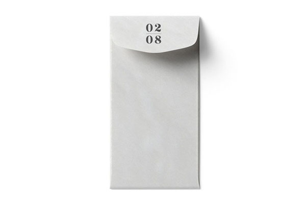 Top View of a Half Open Envelope Mockup