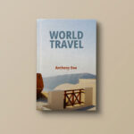 Top View of a Hardcover Book Mockup