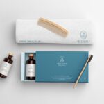 Top View of a Hotel Amenity Box Mockup