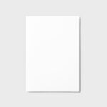 Top View of a Realistic A4 Document Mockup