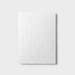 Top View of a Realistic A4 Folder Mockup