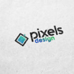 Top View of a Simple Logo Mockup