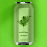 Top View of a Soda Can Mockup