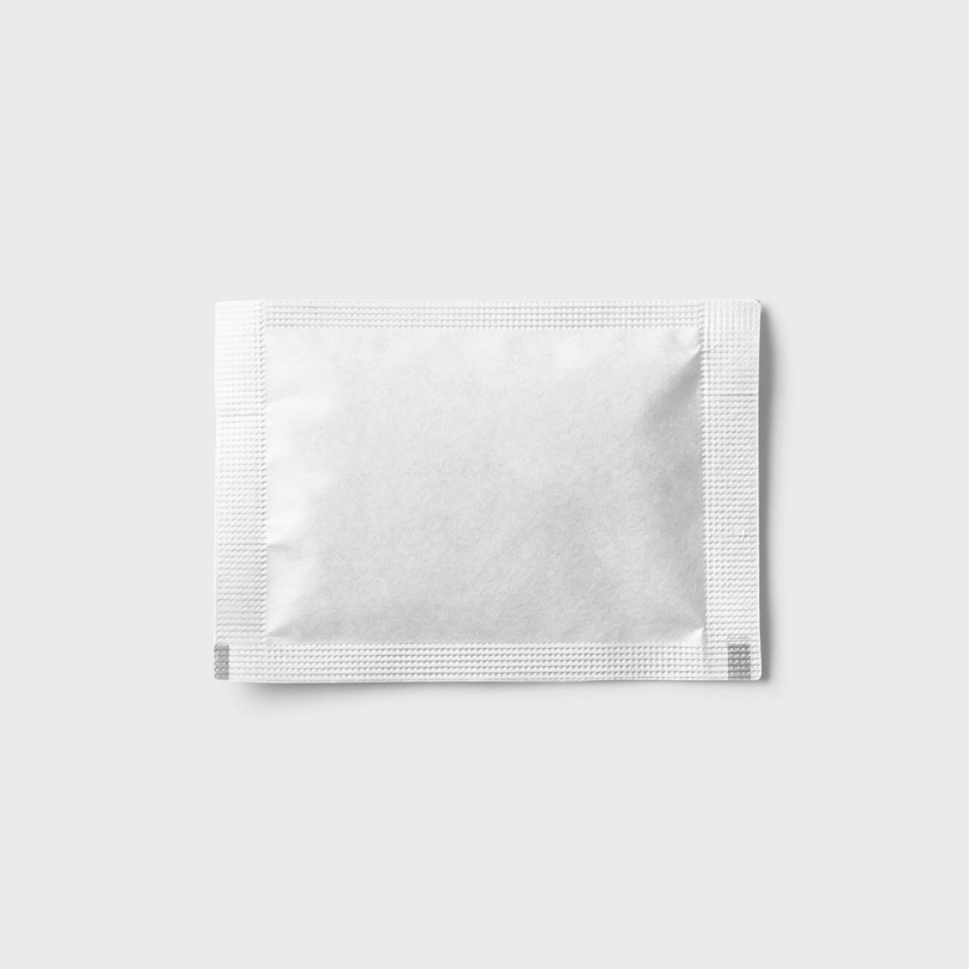 Top View of a Square Eco Sachet Mockup FREE PSD
