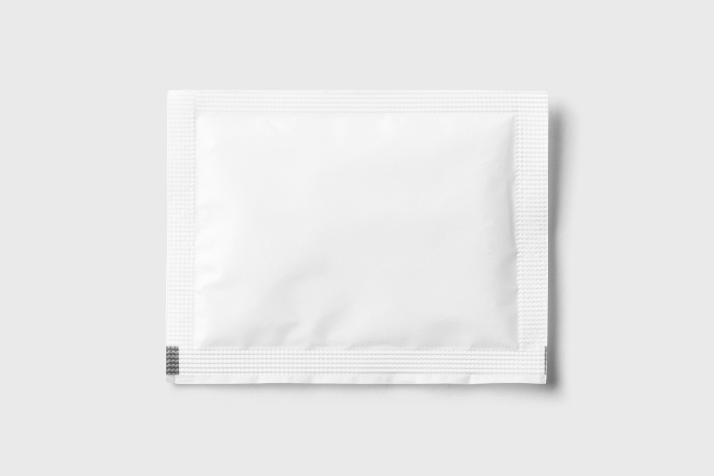 Top View of a Sugar Sachet Mockup FREE PSD